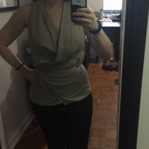 Helmut Lang wrap top